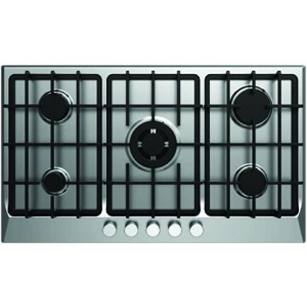 Fresh Built-In Hob Gas 90 Cm 5 Burners Stainless HAFR90CMSC1. Fresh Built-In Hob Gas 90 Cm 5 Burners Stainless HAFR90CMSC1.